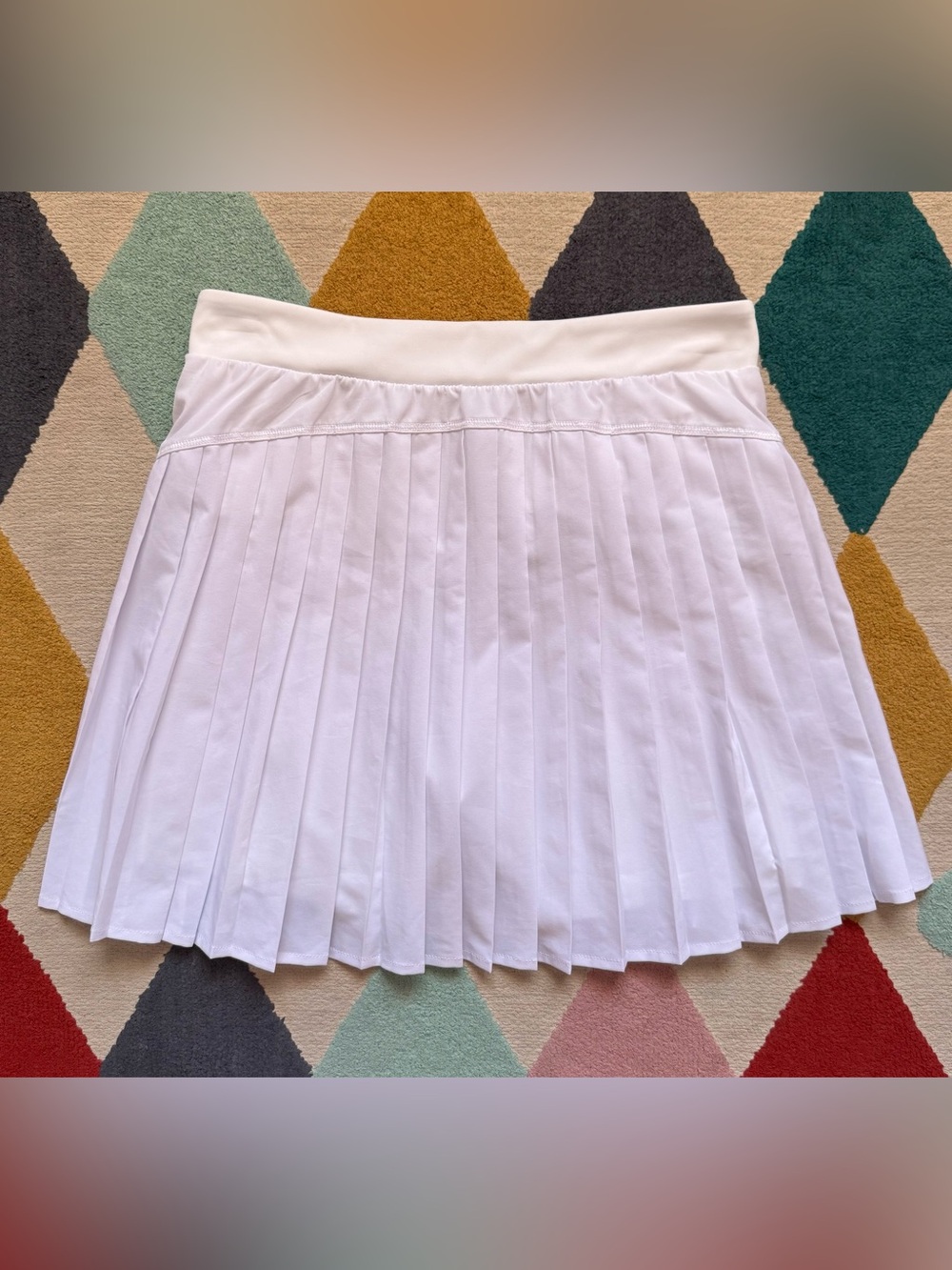 SPANX White Get Moving Pleated Skort - Size S - Picture 2 of 6